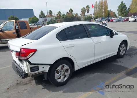2015 Honda Civic Lx from USA, damaged, VIN 19XFB2F55FE277875